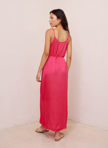 Cowl Neck Maxi Dress | Havana Pink