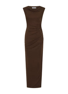 Amali Dress | Espresso