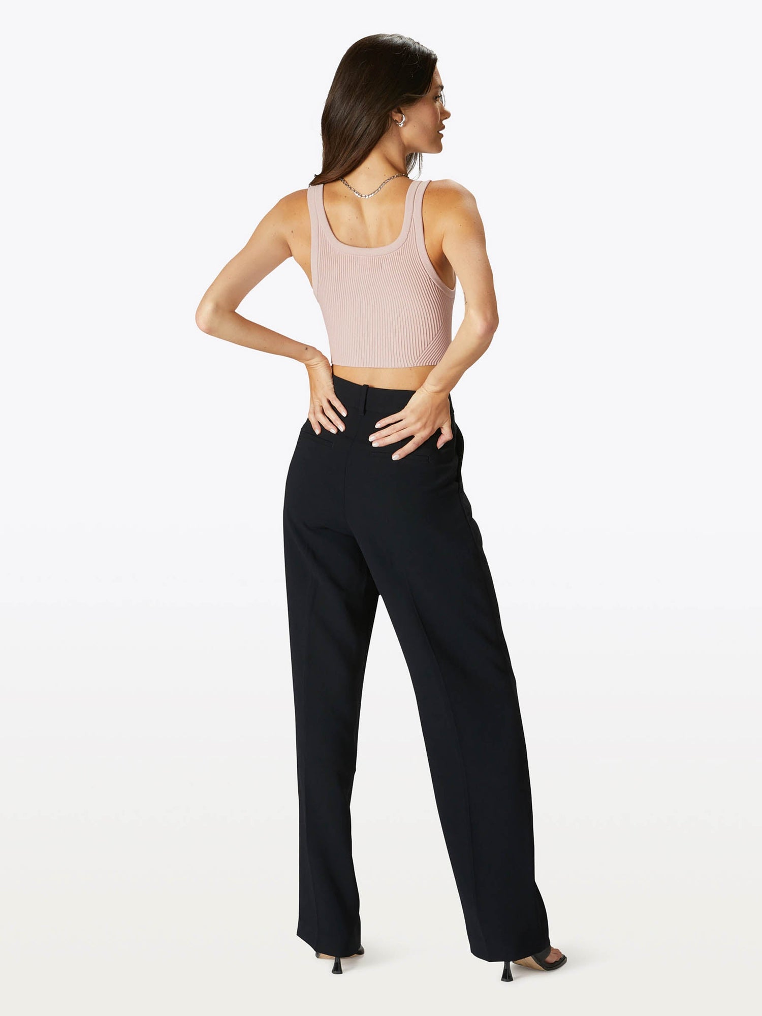Womens | Coreflex Form-Fitting Cropped Tank | Ballet