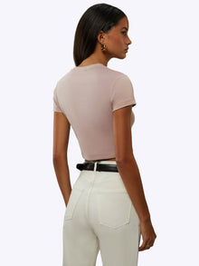 Womens | Tomboy Slim-Fit Tomboy-Cotton Tee Cropped | Ballet