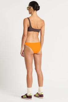 Zuri Crop | Marigold/Espresso