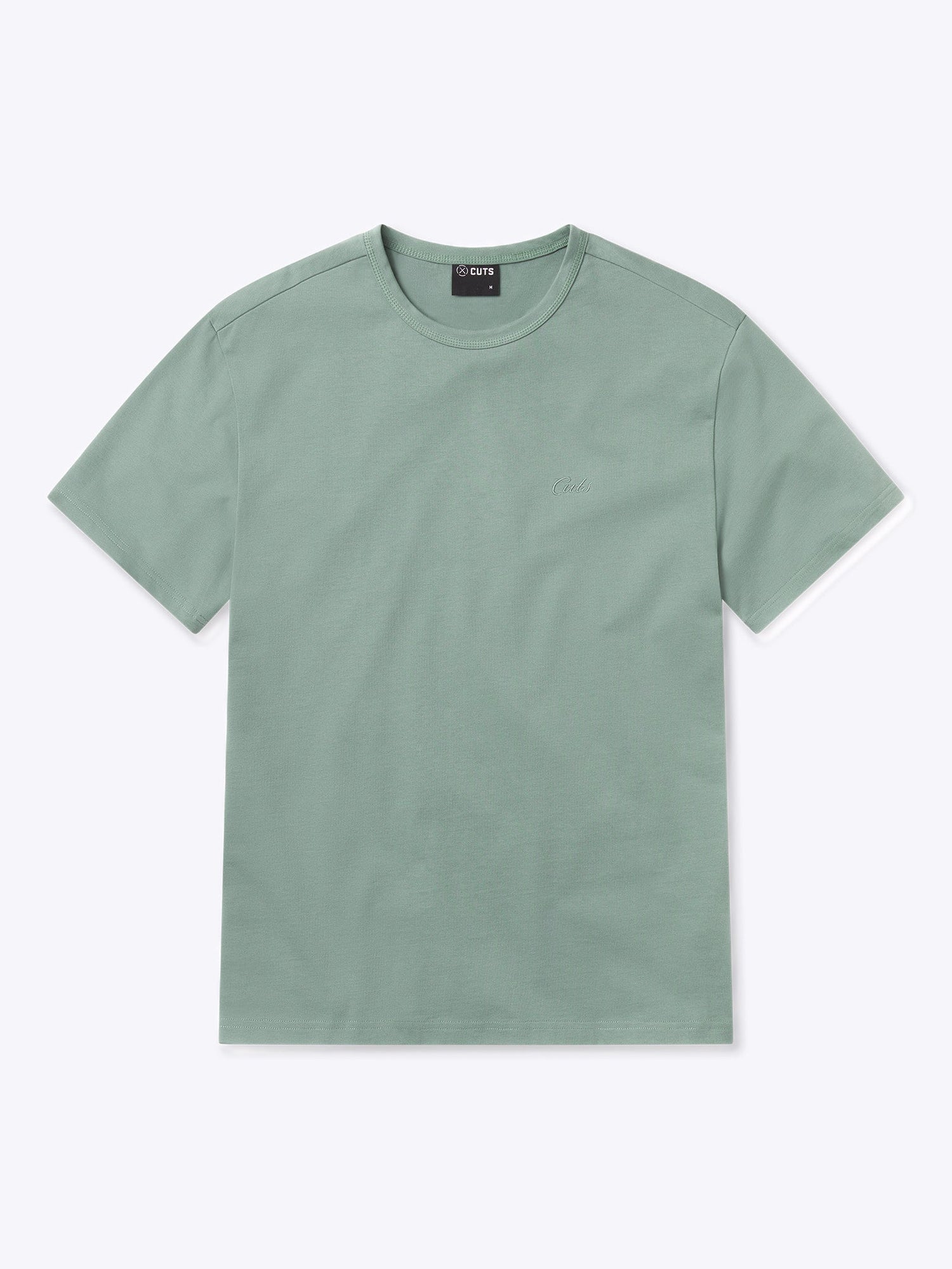 Mens | Script Overtime Relaxed-Fit Oversized Tee | Basil