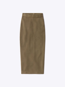 Womens | Portofino Form-Fitting Midi Skirt | Bay Leaf