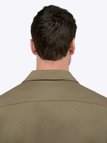 Mens | Elevate Pique Classic-Fit Button Up | Bay Leaf
