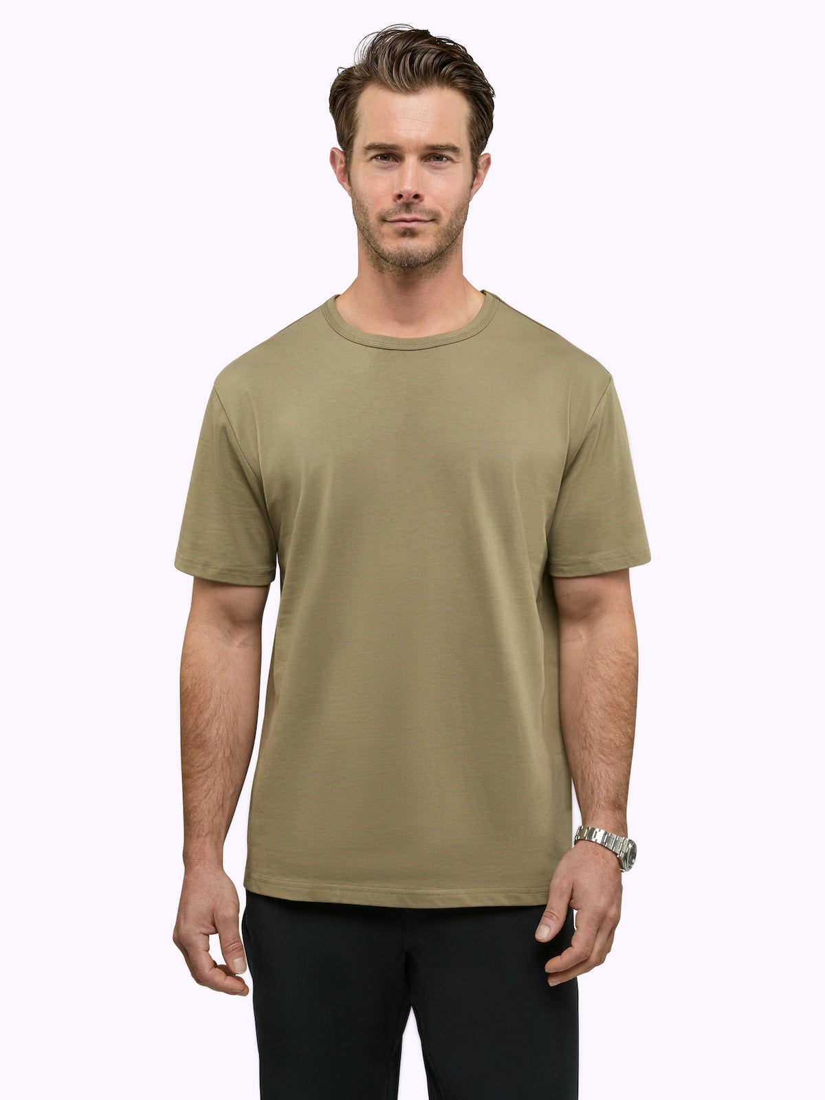 Mens | Overtime Relaxed-Fit Oversized Tee | Bay Leaf