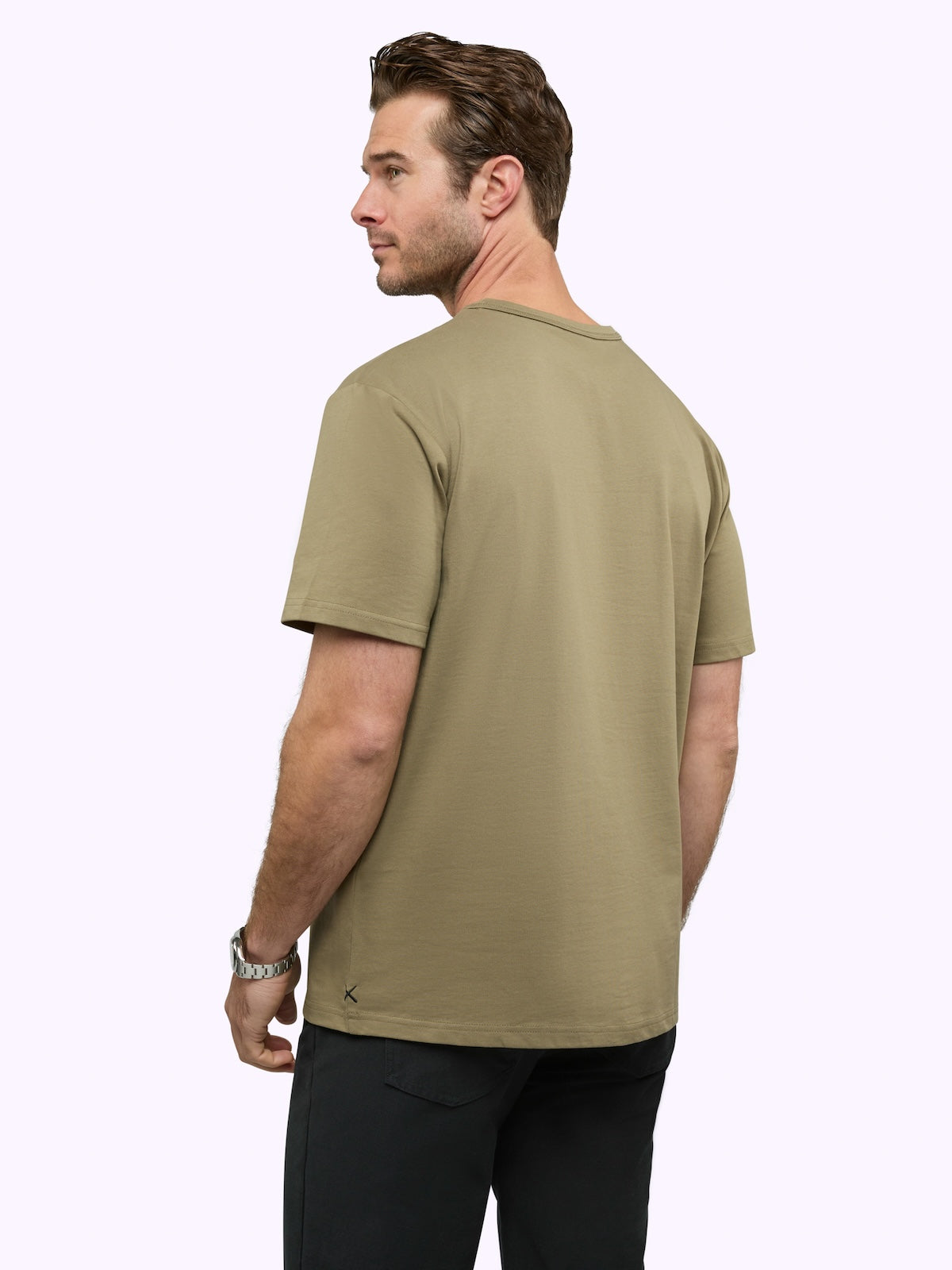 Mens | Overtime Relaxed-Fit Oversized Tee | Bay Leaf