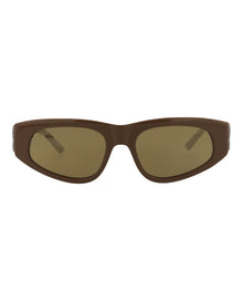 Balenciaga Cat Eye Recycled Acetate Sunglasses | Brown