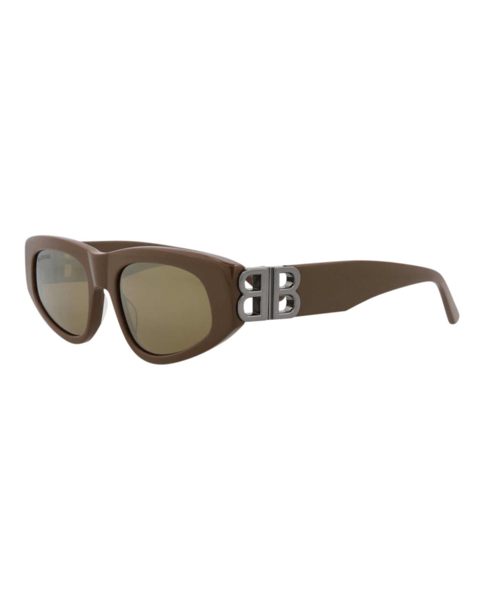 Balenciaga Cat Eye Recycled Acetate Sunglasses | Brown