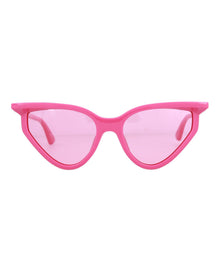 Balenciaga Cat Eye Injection Sunglasses | Fuchsia