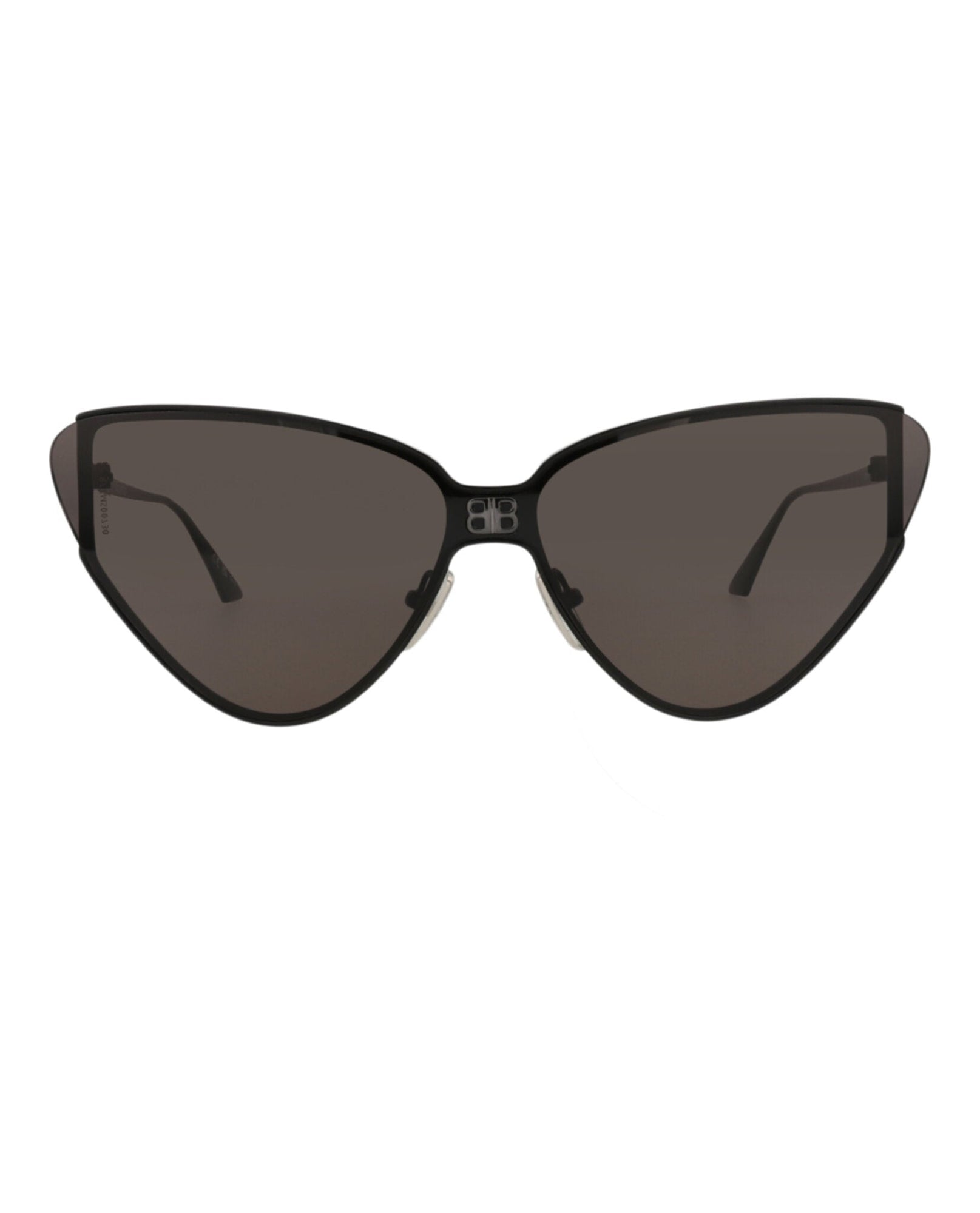 Balenciaga Cat Eye Metal Sunglasses | Black