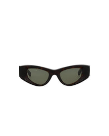 Balenciaga Cat Eye Acetate Sunglasses | Havana