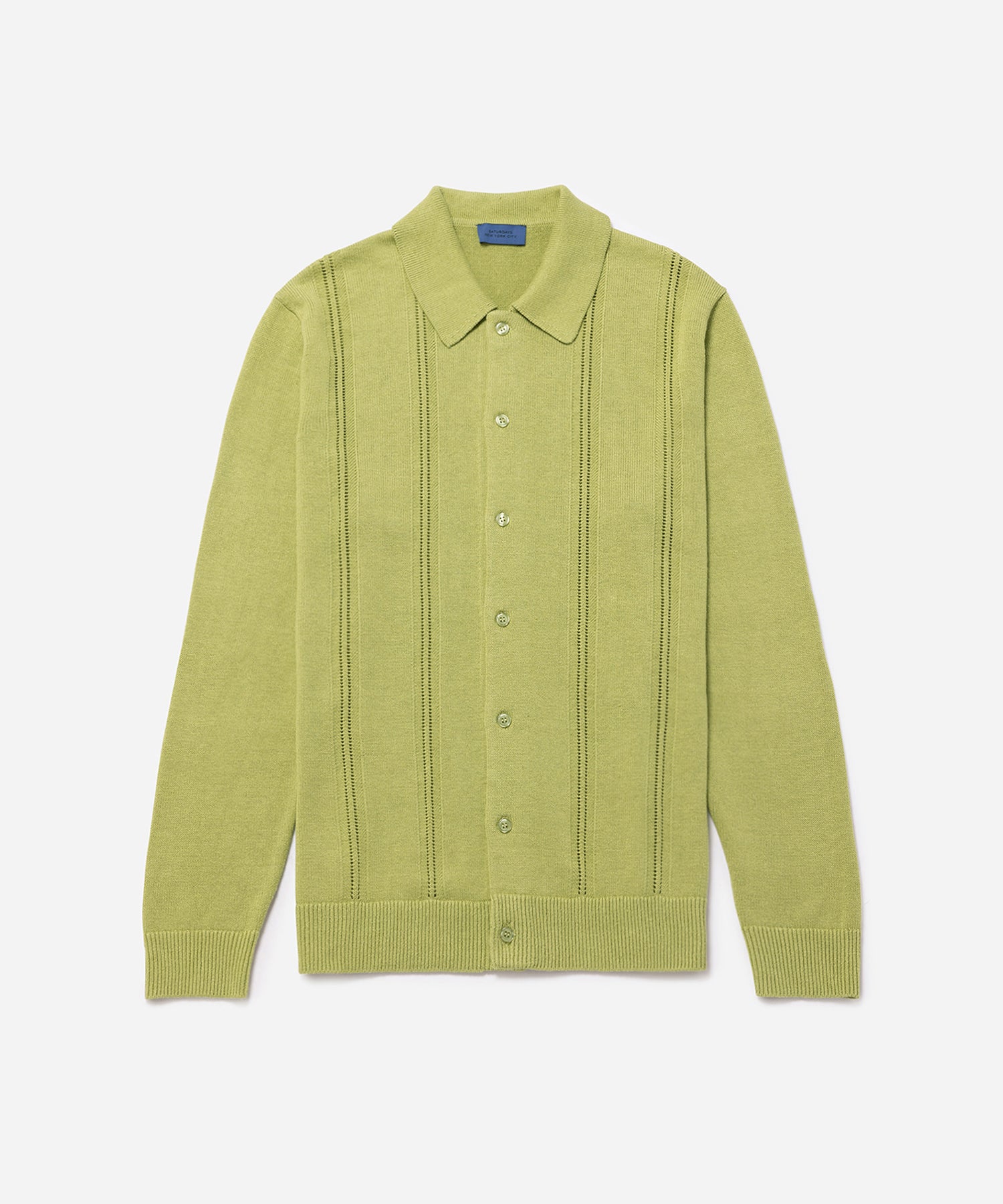 Fern | Jahmad Linen Long Sleeve Polo