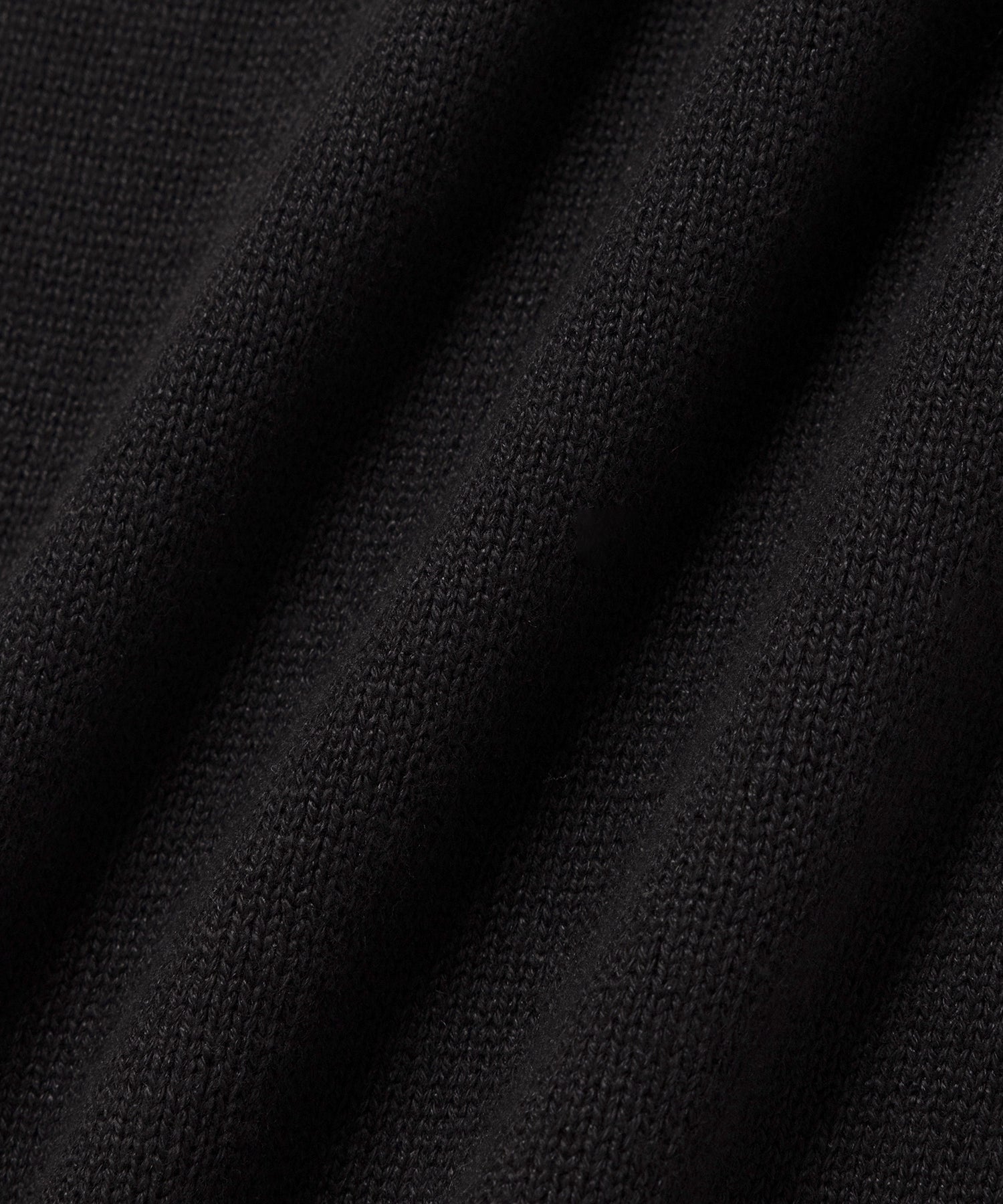 Black | Jahmad Linen Long Sleeve Polo