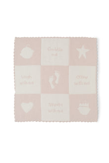 Baby | CozyChic Cuddle Receiving Blanket | Pink/Pearl