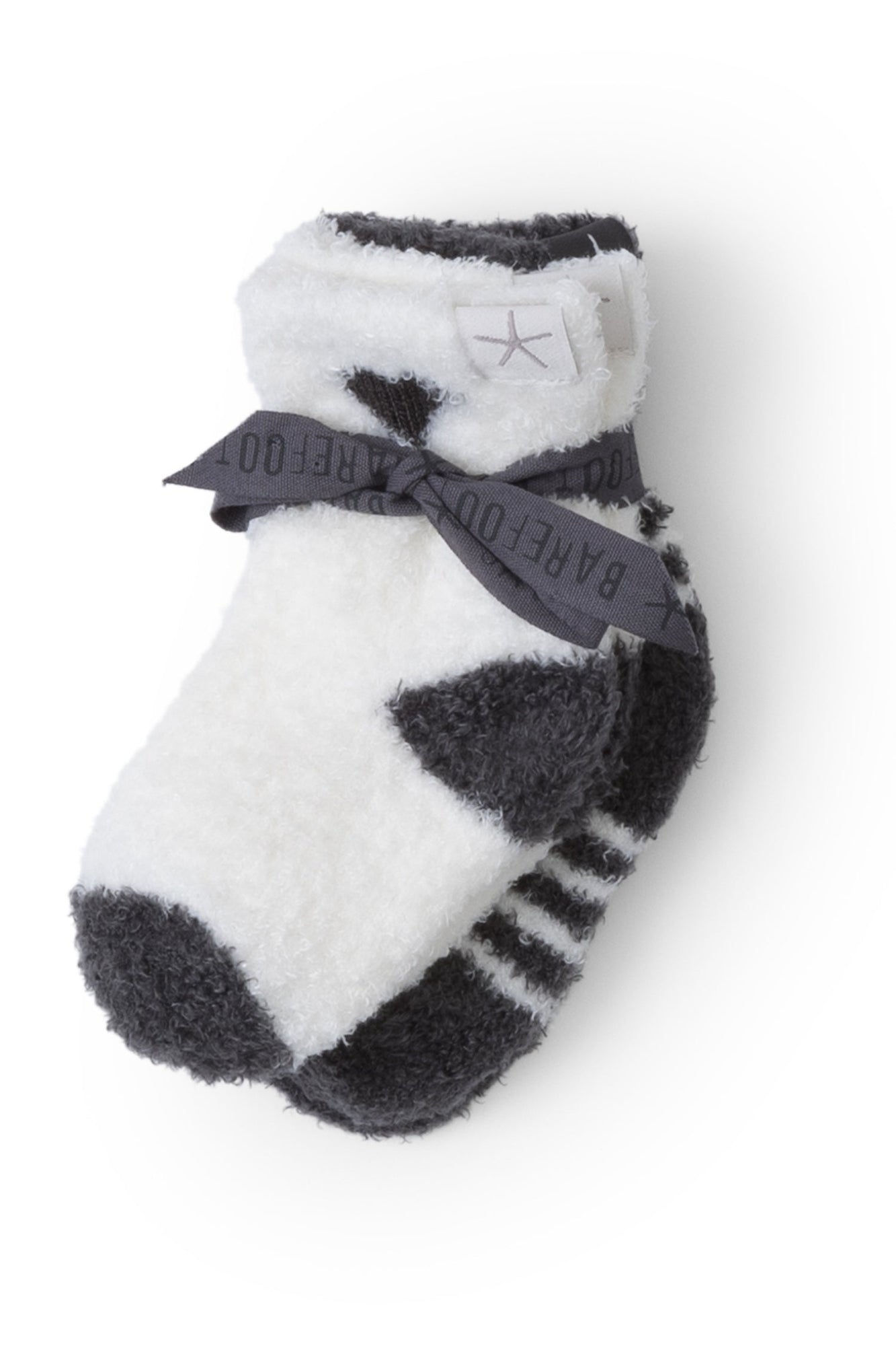 Baby | Cozychic Lite Heart Sock Set | Carbon/Pearl