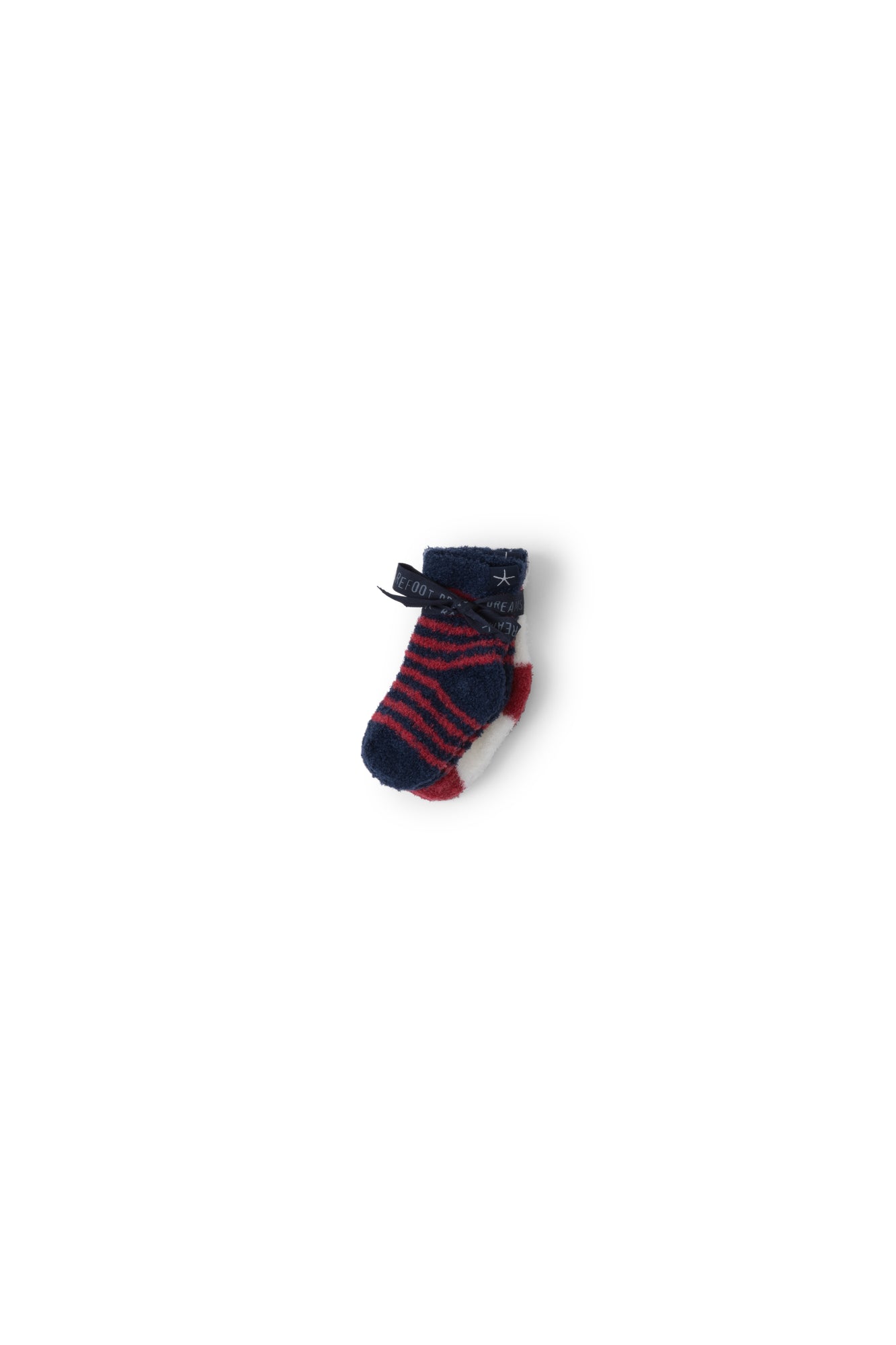 Baby | CozyChic Lite Heart Sock Set | Marine/Scarlet