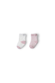 Baby | CozyChic Lite Heart Sock Set | Pink Peonie/Pearl