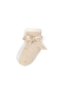 Baby | CozyChic Ultra Lite Bee Sock Set | Stone/Blue