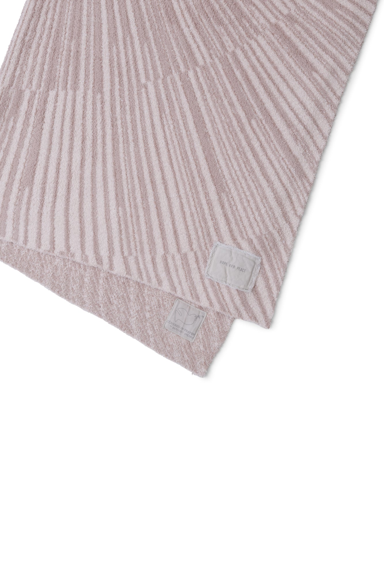 CozyChic Covered In Prayer Inspiration Throw | Dusty Mauve Multi/Peace
