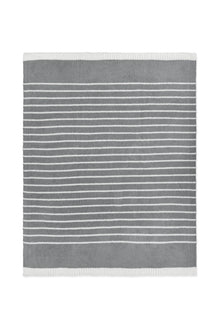 CozyChic Horizontal Stripe Blanket | Moonbeam/Pearl