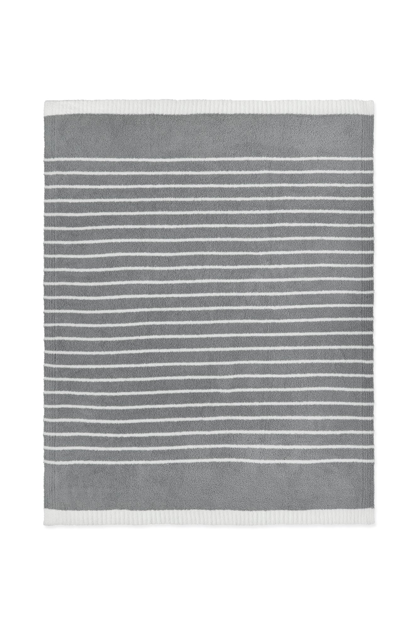 CozyChic Horizontal Stripe Blanket | Moonbeam/Pearl