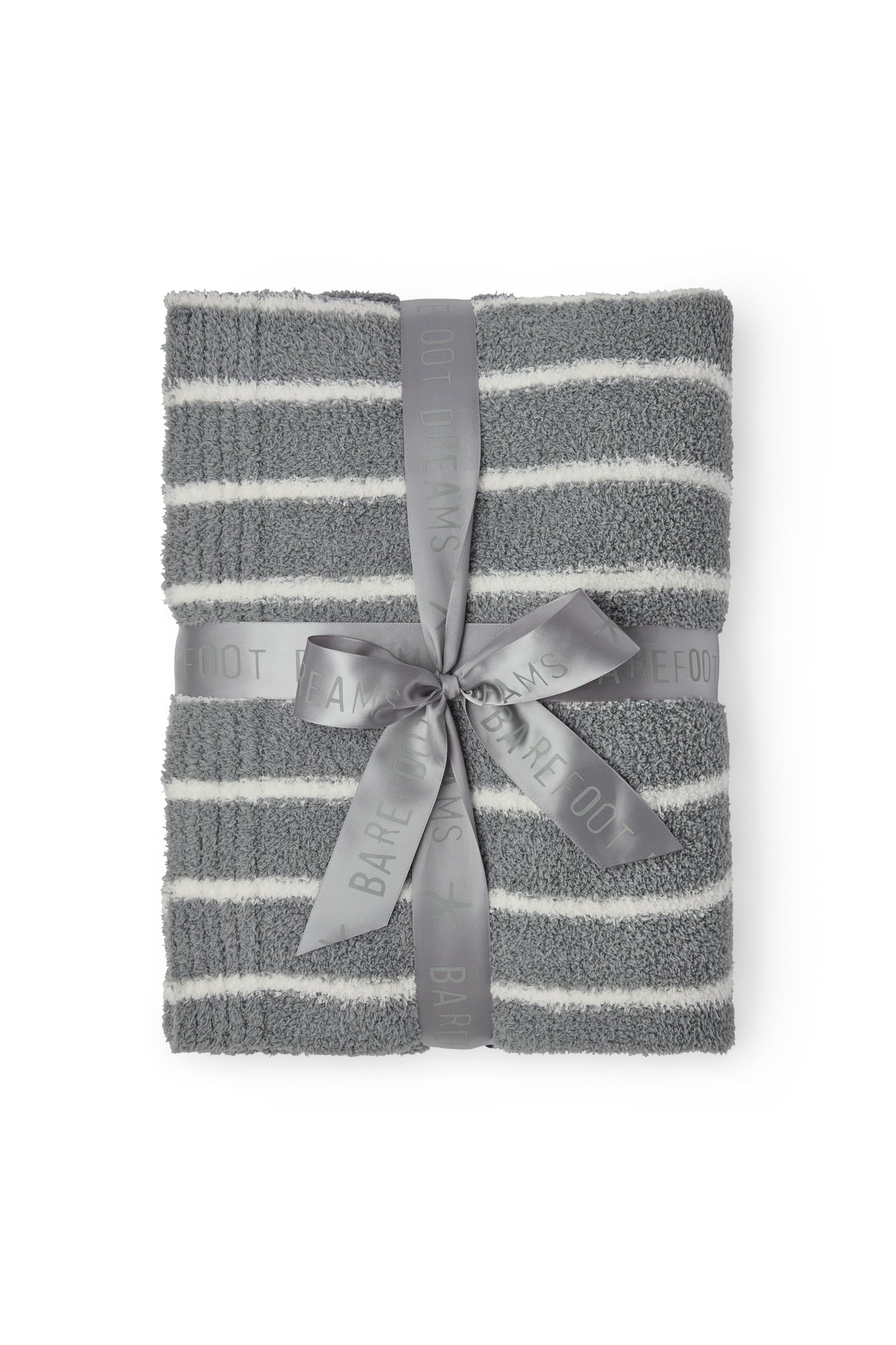 CozyChic Horizontal Stripe Blanket | Moonbeam/Pearl