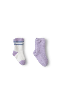 Toddler | CozyChic Athletic 2 Pack Sock Set | Lilac Multi