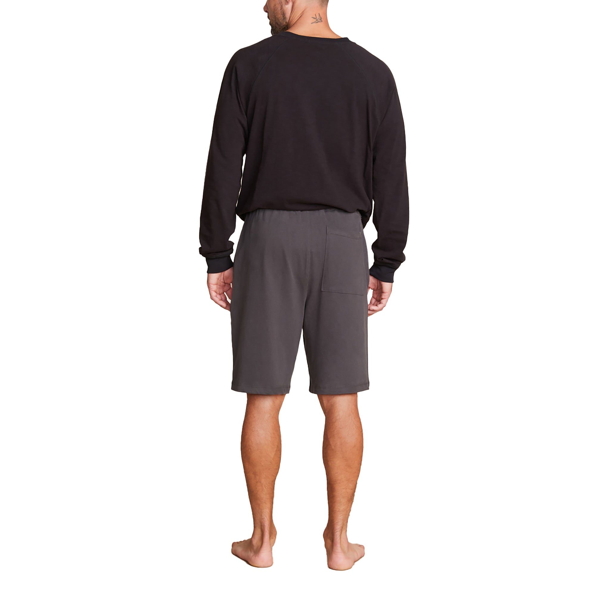 Malibu Collection Men's Brushed Jersey Short | Carbon