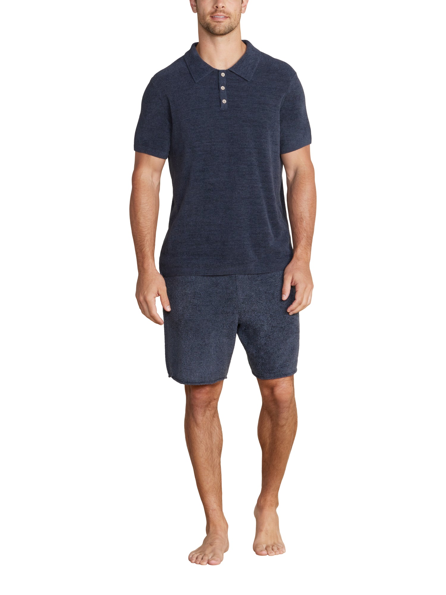 Mens | CozyChic Ultra Lite Short Sleeve Polo | Indigo
