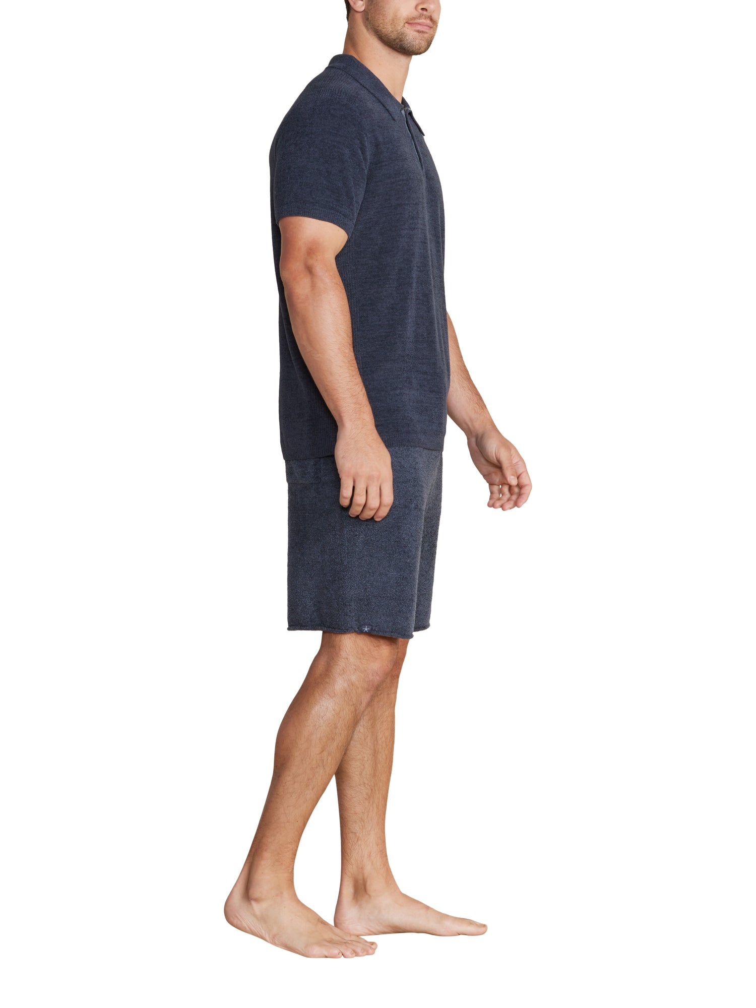 Mens | CozyChic Ultra Lite Short Sleeve Polo | Indigo