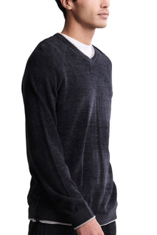 Mens | CozyChic Ultra Lite V-Neck | Black