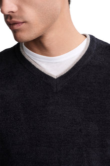 Mens | CozyChic Ultra Lite V-Neck | Black