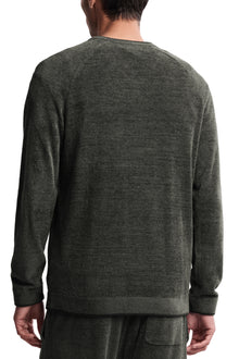 Mens | CozyChic Ultra Lite V-Neck | Dark Moss