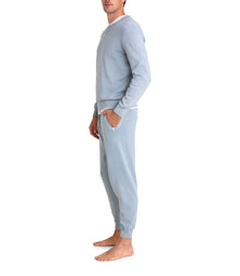 Mens | SunBleached Jogger Pants | Washed Denim