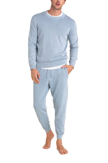 Mens | SunBleached Pullover | Washed Denim