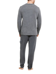 Mens | SunBleached Pullover - II | Faded Black