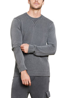 Mens | SunBleached Pullover - II | Faded Black