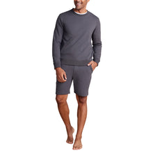 Malibu Collection Men's Pima Cotton Fleece Crew Neck Sweatshirt | Carbon