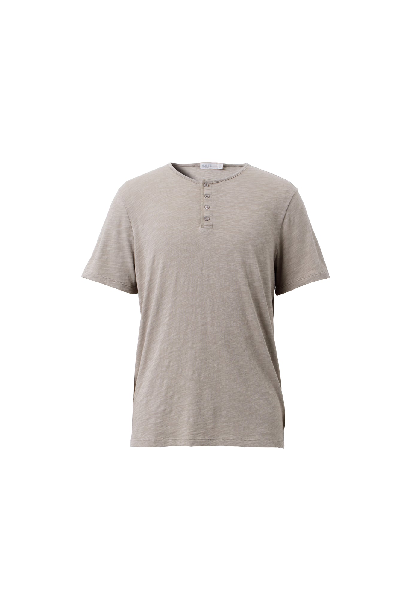 Mens | Malibu Collection Slub Henley Tee | Nickel