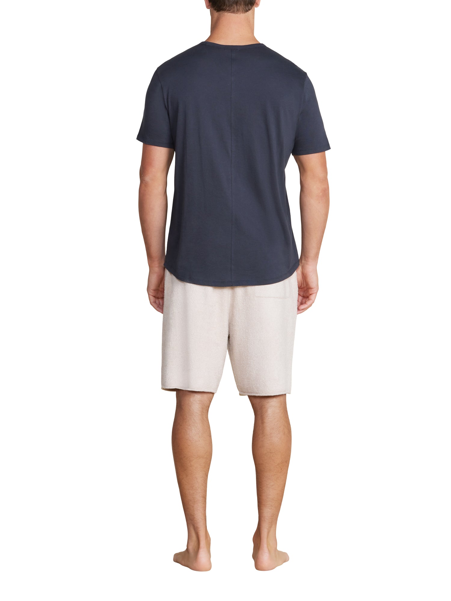 Mens | Malibu Collection Washed Jersey Short Sleeve | Indigo