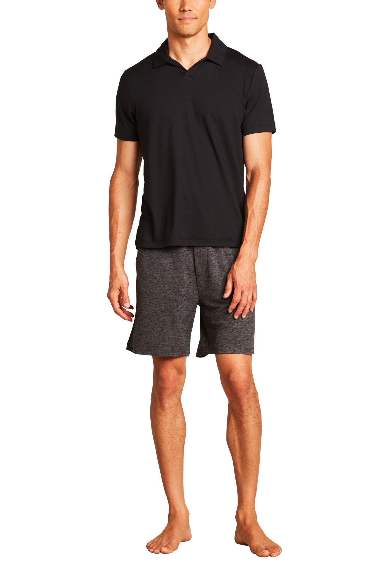 Mens | Malibu Collection ButterChic Lite Polo | Black
