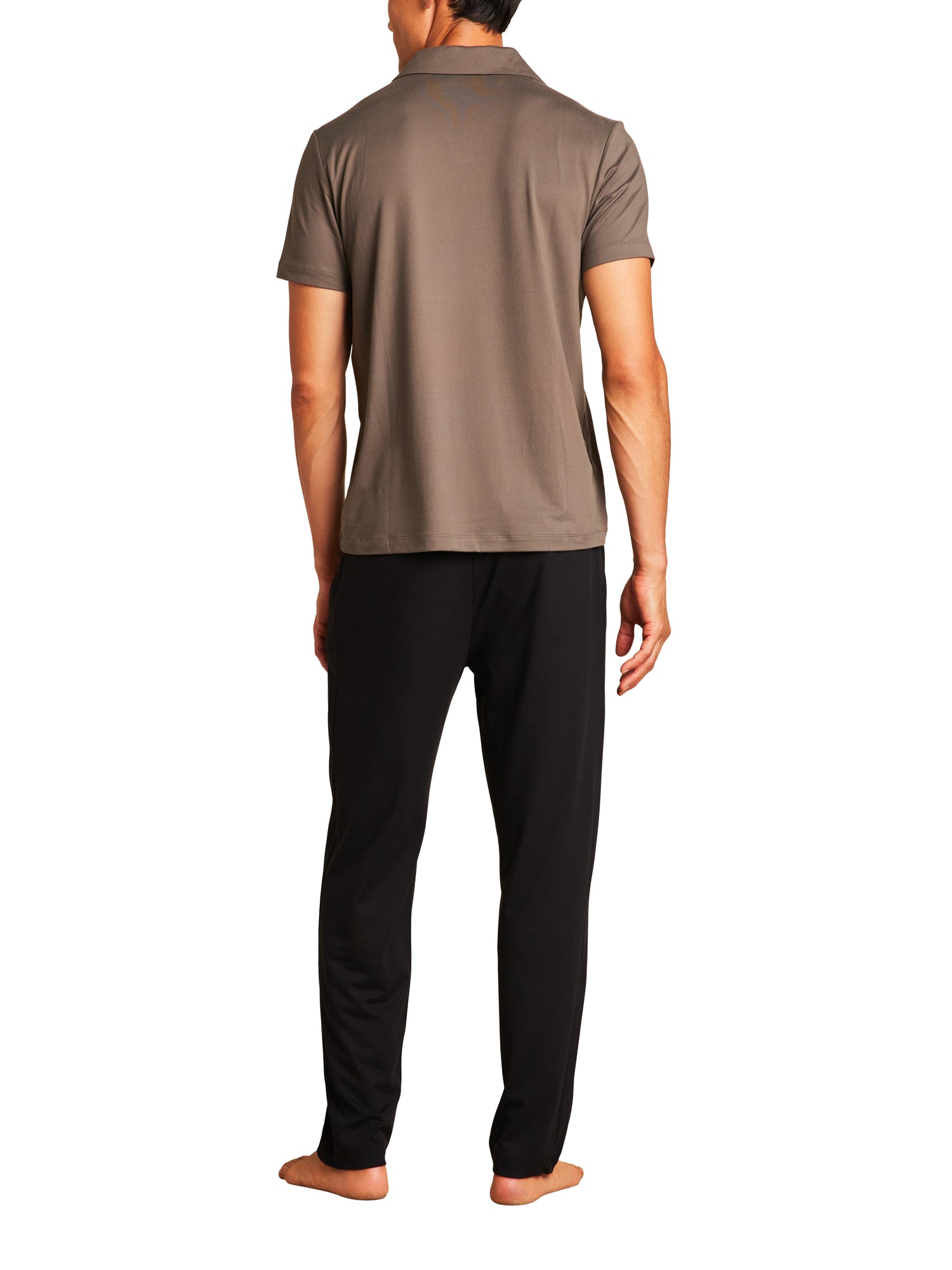 Mens | Malibu Collection ButterChic Lite Polo | Olive Branch