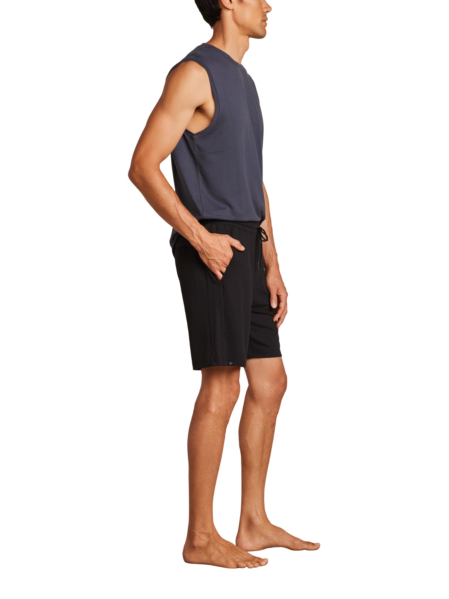 Mens | ButterChic Track Short | Black
