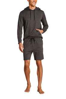 Mens | ButterChic Track Short | Heather Carbon