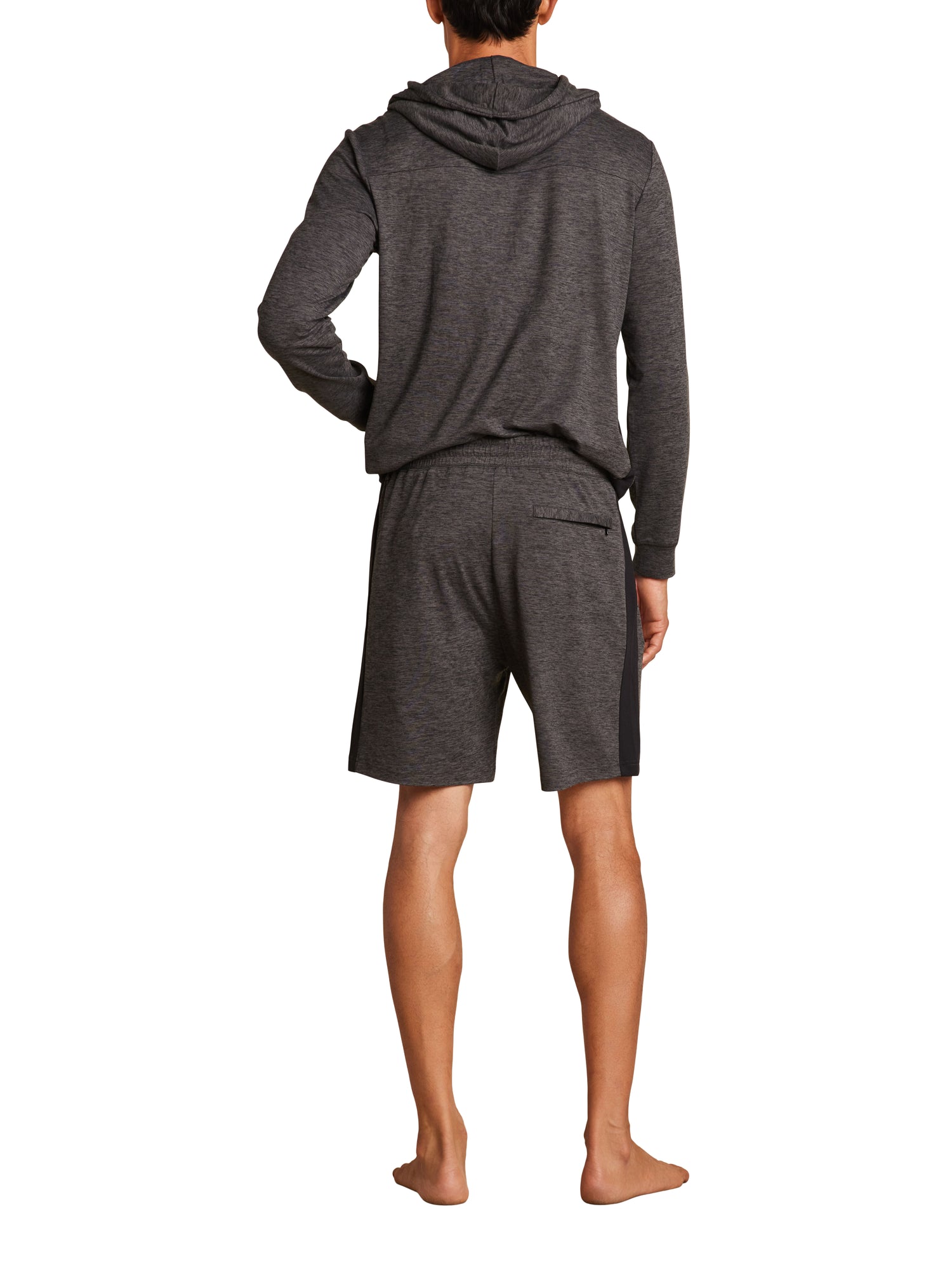 Mens | ButterChic Track Short | Heather Carbon