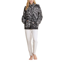 Cozychic Dragon Unisex Kanga Hoodie | Carbon/Cream