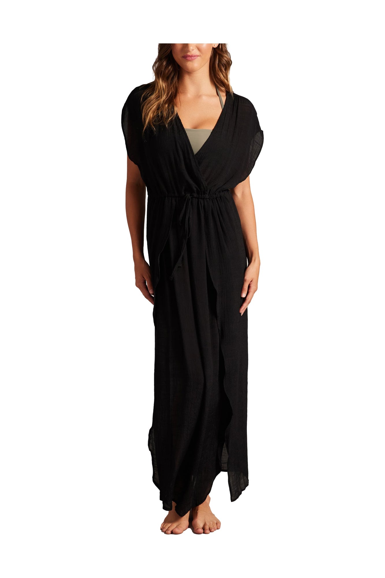Womens | Tulip Hem Maxi Dress | White