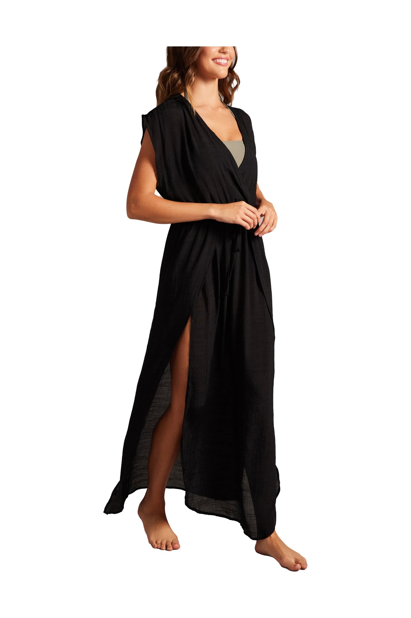 Womens | Tulip Hem Maxi Dress | White