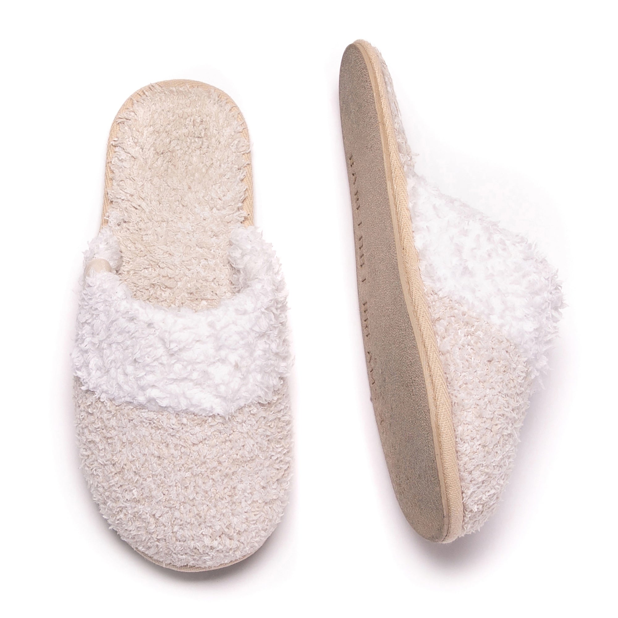 Cozychic Women's Malibu Slipper | He Stone/White