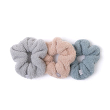 Cozychic 3 Scrunchie Set | Faded Jade Multi